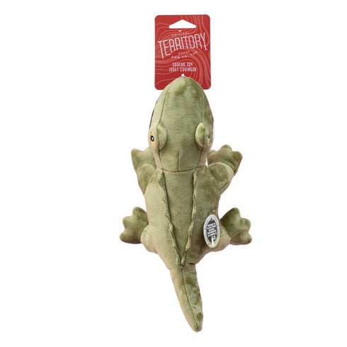 Territory Alligator Plush Squeaky Dog Toy, 11" - Poudre Pet and Feed Supply